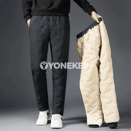 Gyş üçin ýyly fleýs erkekler jogger jalbarlar, jübili