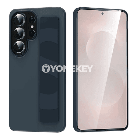 Samsung Galaxy S22–S26 üçin elastik eli dolanýan mat funda