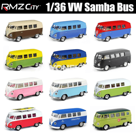 Volkswagen T1 Samba Bus 1:36 metal model awtoulag oýnawaç