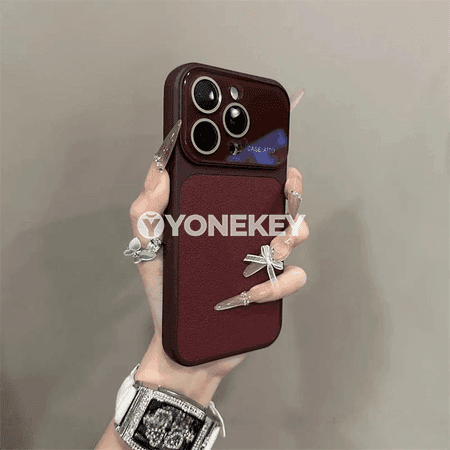 iPhone üçin inçe matly gorag gapagy, zarbadan goraýar