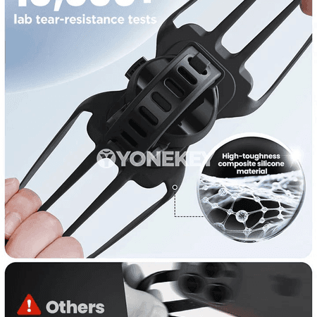 Joyroom silikon welosiped telefon saklaýjy, 4-7" üçin uniwersal