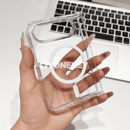 iPhone Duo üçin MagSafe magnitli açyk goragly telefon çehli