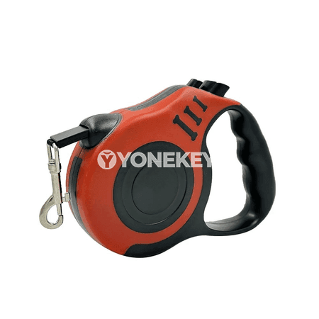 Çydamly neýlon it boýunbagy, 3 m / 5 m yzyna çekilýän tasma