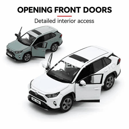 1:64 Toyota RAV4 metal SUV mini awtoulag modeli