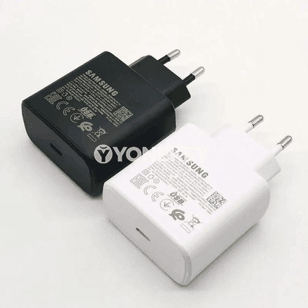 Samsung 45W çalt zarýad beriji adapter, 1.8 m kabel bilen
