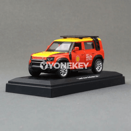 Land Rover Defender 110 1:43 metal modeli, çekilýän oýnawaç awtoulag