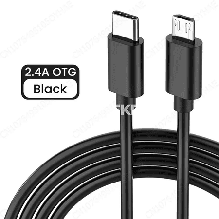 NNBILI Type-C to Micro USB kabel, çalt zarýad we OTG üçin