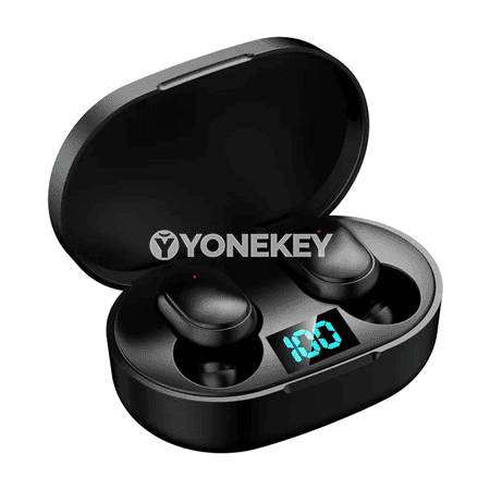 E6S simsiz Bluetooth nauşnikler, mikrofonly TWS headset
