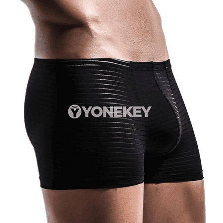 Erkekler üçin dem alýan, destekli boxer içki eşik