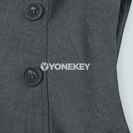 Zenanlar üçin ýeňsiz düwmejikli slim fit ýaz‑tomus topy