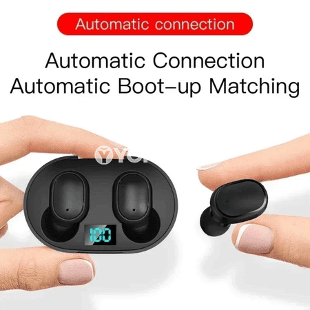E6S simsiz Bluetooth gulaklyklar, mikrofonly, su geçirmeýän