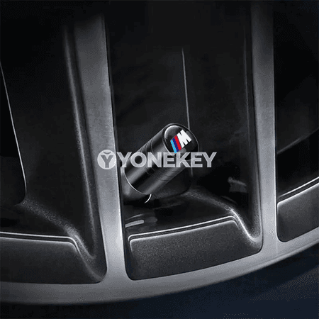 BMW üçin tigir klapan gapaklary, 4 sany sport aksessuary