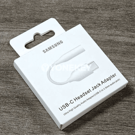 Samsung USB Type-C — 3.5mm audio adapter, nauşnik üçin