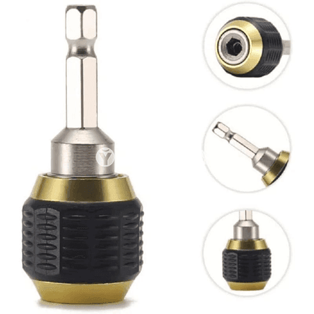 Hexagonal shank drill bit adapteri, çalt baglanyşykly gurluşyk guraly