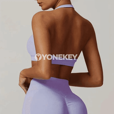 Aýallar üçin ýeňil sport bra, çalt guramagy üpjün edýän