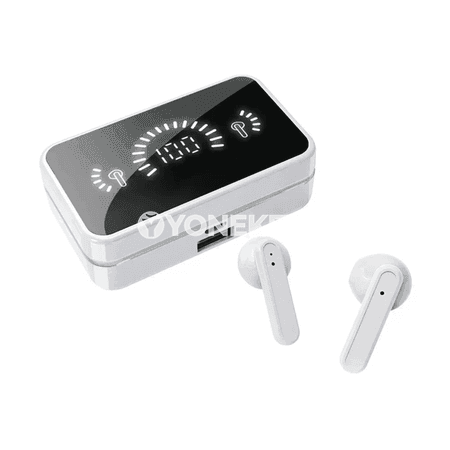 Suw geçirmeýän TWS Bluetooth simsiz gulaklyklar, sport üçin, mikrofonly