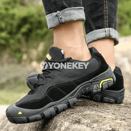 Erkekler üçin dem alýan süetli gündelik sport köwüşler, taýga garşy