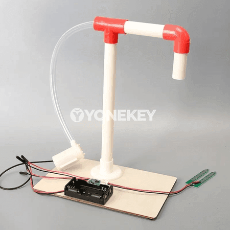 Çagalar üçin awtomatiki suwarmak ulgamynyň DIY ylmy modeli