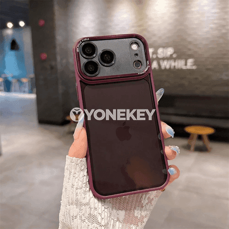 iPhone üçin açyk kameral goragly güýçli gapak