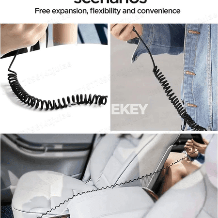 66W USB-C we Micro USB çalt zarýad kabeli, 1m/1.5m