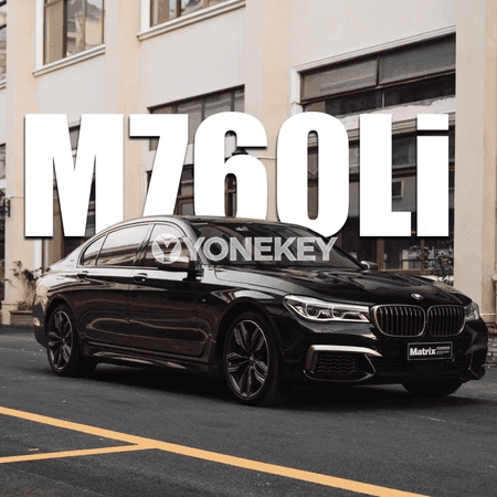 BMW 760Li 1:24 metal awtoulag modeli, sesli-çyraly, açylýan gapyly