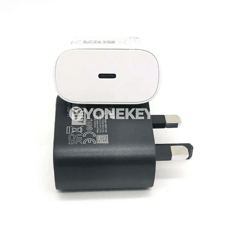 Samsung 25W UK çalt zarýad beriji, Type-C kabel bilen