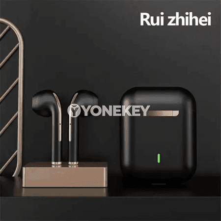 J18 Bluetooth simsiz nauşnikler, mikrofonly, sport üçin