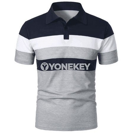 Erkekler üçin ýeňil gysga ýeňli polo futbolka 6XL çenli