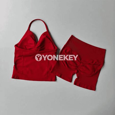 Zenanlar üçin 2 bölek ýoga we fitnes toplumy, ýeňil, dem alýan