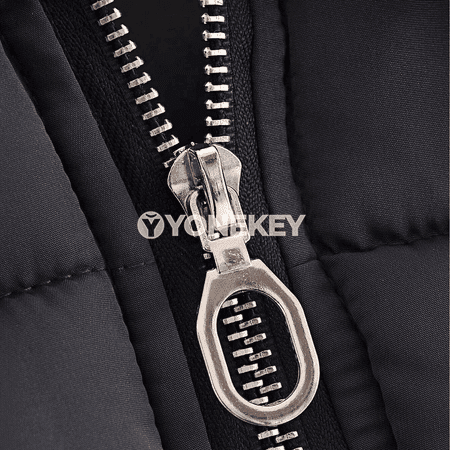 Zenanlar üçin ýyly gysga parka penjek, aýrylýan ýakaly