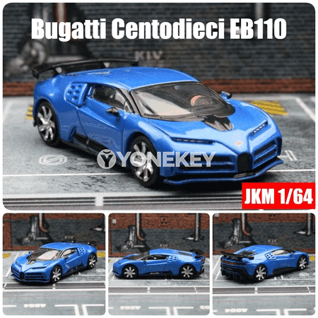 Bugatti Centodieci 1:64 metal model awtoulag