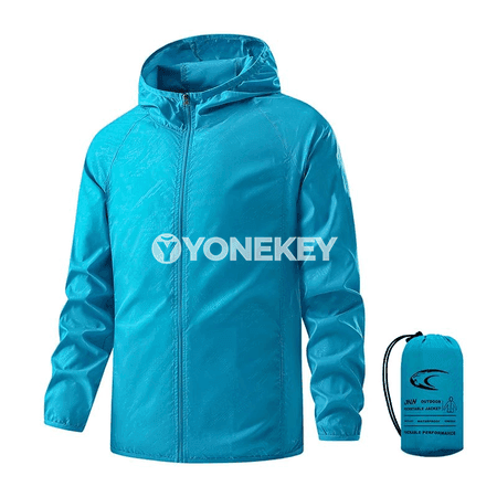 LNGXO ýeňil suw geçirmeýän sport kurtkasy, erkekler we zenanlar üçin