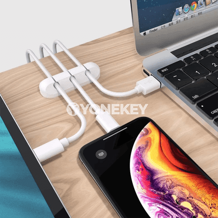 Silikon kabel tertipleýji, USB şnur saklaýjy klipsler