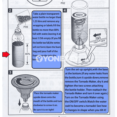 Tornado ýasamak üçin DIY ylmy gurluşyk toplumy