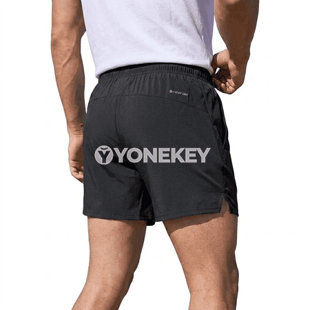 Erkekler üçin ýeňil çalt gurap bilýän şortik, jübili, ýaz-tomus modeli