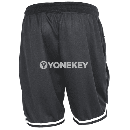 Dem alýan mesh sport şorty erkekler üçin, ýeňil we rahat