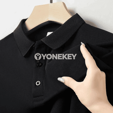 Erkekler üçin ýazky polo köýnek, ýumşak we amatly, gündelik we iş üçin