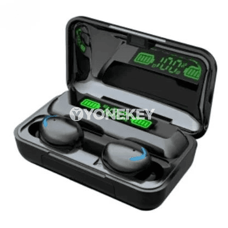 F9-5C TWS Bluetooth 5.3 Nauşnik, Sport üçin, Doly Ekranly