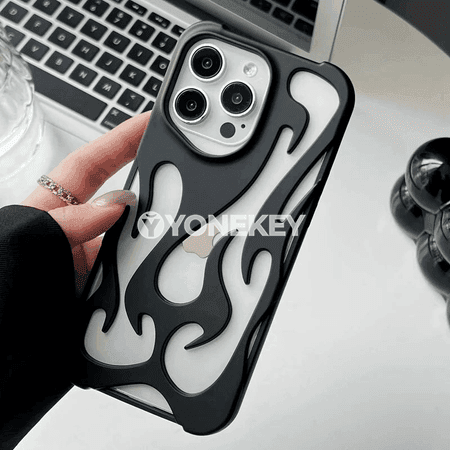 iPhone üçin inçe goragly kılıf, ýylylygy paýlaýan, dürli reňkde