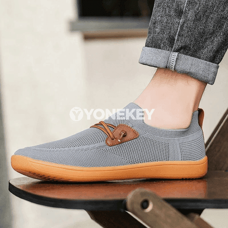 Erkekler üçin ýeňil, rahat mesh loafer köwüşler, 38-47 ölçeg