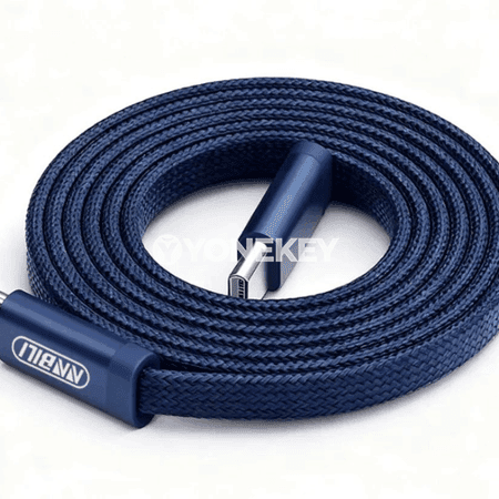 NNBILI USB-C to USB-C 60W çalt zarýad kabeli, 1-2 m