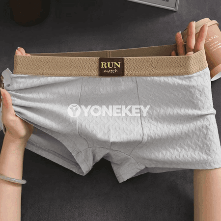 Erkekler üçin pagta boxer içki geýim, uly ölçegli, 6XL çenli
