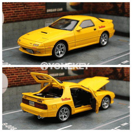 1:32 Mazda RX-7 metal model awtoulag, sesli we ýagtylykly