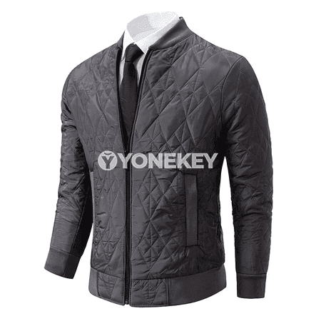 Erkekler üçin güýz-gyş ýyly fleece kurtka, suw geçirmeýän, zipli