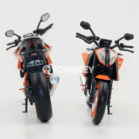 KTM 1290 Super Duke R 2022 metal motosikl modeli 1:12