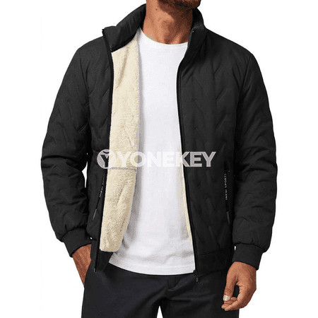 Erkekler üçin ýyly gyş kurtkasy, galyň fleece penjek