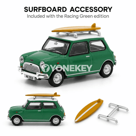 Austin MINI Cooper MK1 1:64 klassyk metal model awtoulag