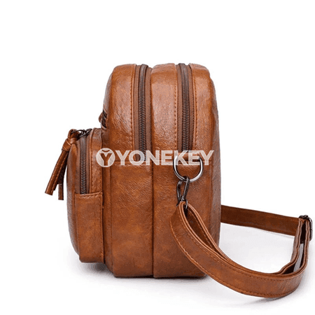 Wintage zenan egin sumkasy, kiçi günlük crossbody sumka