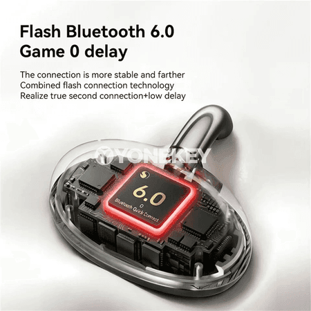 Bluetooth simsiz gulaklyk, LED displeýli, uzyn batareýaly, 4 görnüşli