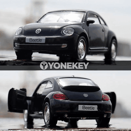 Volkswagen New Beetle 1:36 metal model awtoulag oýunjak